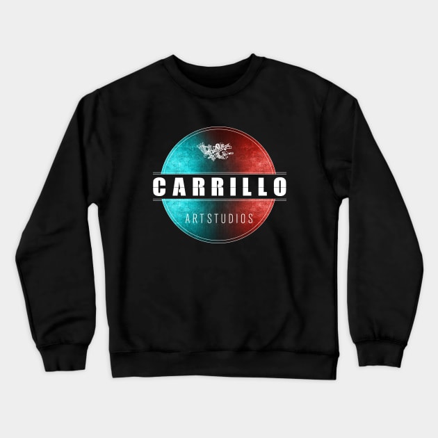 carrillo art studios logo Crewneck Sweatshirt by carrillo_art_studios